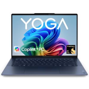 Lenovo Yoga Slim 7X Laptop | Copilot+ PC | 14.5 Inch 3K OLED 90Hz Display | Qualcomm Snapdragon X1 Elite | 16GB RAM | 1TB SSD | Integrated Graphics | Win11 Home | QWERTZ | 1.28...