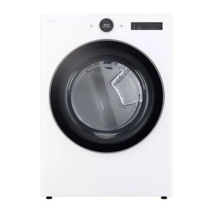 LG DLEX6500W 7.4 Cu. Ft. White Front Load Smart Electric Dryer