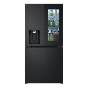 LG GMG861EPAE InstaView SLIM Multi-Door, Class E, 508 L, Fridge with Freezer, Ice, Crushed Ice Water Dispenser with UV Nano, Total NoFrost, Smart Inverter Compressor, Wi-Fi,...