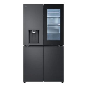 LG GMG960EVEE, Class E, 638 L, Side-by-Side Fridge with InstaView, Total No Frost, Crushed Ice, Ice & Water Dispenser with UV Nano, Solid Water Connection, DoorCooling+, Wi-Fi -...