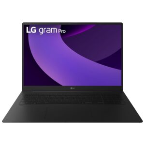 LG gram Pro 17-inch Lightweight Laptop Computer, Intel Evo Edition Powered by Intel Core Ultra7 255H Processor, Windows 11 Home, 16GB RAM, 1TB SSD - Obsidian Black
