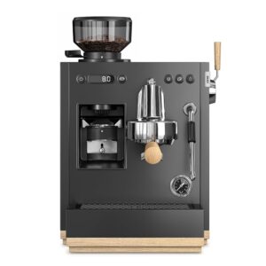Loewe aura.pure Espresso Machine, Portafilter with Milk Frother, with Grinder, 15 Bar Extraction Print