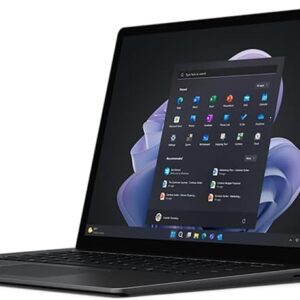 Microsoft Surface Laptop 5 i7-1265U notebook 38.1 cm (15") Touchscreen Intel® Core™ i7 16 GB LPDDR5x-SDRAM 512 GB SSD Wi-Fi 6 (802.11ax) Windows 11 Pro Black