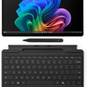 Microsoft Surface Pro 11 Bundle, 2-in-1 Tablet with Pro Keyboard and Slim Pen, Copilot+ PC, 13" Touchscreen OLED Display, Snapdragon X Elite (12 Core), 32GB RAM, 512GB SSD,...