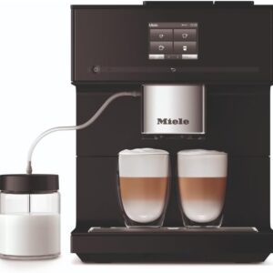 Miele CM 7750 CoffeeSelect Automatic Coffee Machine - OneTouch for Two, AromaticSystem, 10 individual profiles, DoubleShot, CupSensor, WiFi-compatible, automatic descaling, in...
