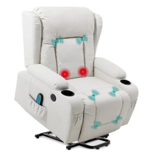 Modern Electric Power Lift Chair, Recliner Massage Chair, Adjustable Furniture for Back