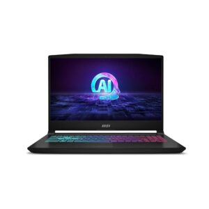 MSI Katana A15 AI 15.6” 165Hz QHD Gaming Laptop: Ryzen 9-8945HS, NVIDIA Geforce RTX 4070, 32GB DDR5, 1TB NVMe SSD, Cooler Boost 5, Win 11: Black B8VG-450US