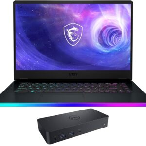 MSI Raider GE66-15 Gaming & Entertainment Laptop (Intel i7-12700H 14-Core, 64GB DDR5 4800MHz RAM, 2x8TB PCIe SSD RAID 0 (16TB), GeForce RTX 3080 Ti, 15.6" 240Hz Win 10 Pro) with...