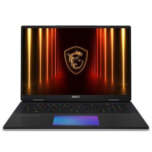 MSI Titan 18 HX AI A2XWIG-087CA 18" UHD+ 120Hz Mini LED Gaming Laptop, IntelÂ® Coreâ„¢ Ultra 9-285HX, RTX 5080, 64GB (32GB*2) DDR5 6400MHz, 2TB Gen5x4 + 2TB Gen4x4 NVMe PCIe...