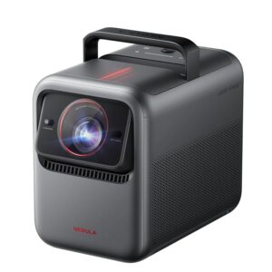 NEBULA X1 Triple Laser 4K Projector, 3500 ANSI Lumens, 56000:1 Contrast, 40W Stereo Sound, 0.9-1.5 Optical Zoom, Auto Calibration, Dolby Vision, 300 Inches, Micro Gimbal, GTV,...