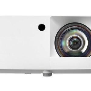 Optoma UHZ35ST 3500-Lumen UHD 4K Short-Throw Laser Projector - White