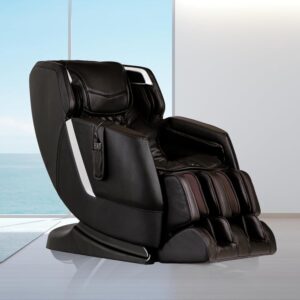 Osaki AmaMedic Juno II 3D | 3D+ Sonic Massage | Zero Gravity | Full Body Airbag Massage Chair | Seat Vibration | Lumbar Heating | Automatic Body SCAN | Brown