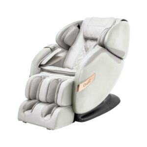 Osaki OS-Champ | Cream & Taupe | 2 Stages Zero Gravity | 18 Air Bag Full-Body Massage Chair | Lumbar Heating | Foot & Calf | 5 Auto Massage Programs | Bluetooth Speaker | Space...