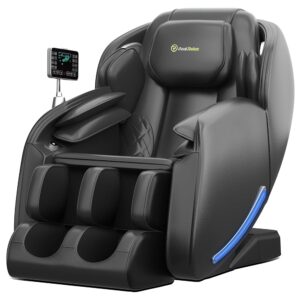 Real Relax Massage Chair, Full Body Massage with Heat Function, Zero Gravity 3D Robotic Hands, SL Track Shiatsu Massage Chair, Reclining Function and Back Heating, Body Scan,...