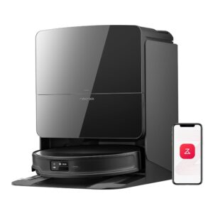 roborock Saros 10R Robot Vacuum Cleaner with Mop Function and Adjustable Mop, 7.98 cm Ultra-Slim Design, StarSight System 2.0, Zero-Tangle System