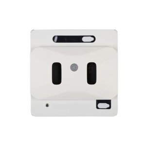 Robot Glass Cleaner, Robot Window Cleaner Robotic Glass Washer 53ml Water Tank Remote Control Wet and Dry Cleaning Robotic Cleaner for Windows, Tiles, Bathrooms for Windows,...