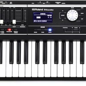 Roland VR-09-B 'V-Combo' | Travel-Ready 61-Note Keyboard with All the Sounds You Need,Black