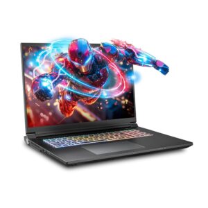 Sager NP9580T Gaming Laptop, 18 Inch QHD+ 240Hz 100% DCI-P3 G-Sync, Intel Ultra 9 275HX, RTX 5090 24GB, 64GB RAM, 2TB Gen4 NVMe SSD, Win 11 Pro