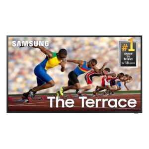 Samsung 65-Inch Class Neo QLED 4K The Terrace Full Sun, Neo Quantum HDR+, Dolby Atmos, Weatherproof, Outdoor TV, Anti-Reflection, Smart TV w/Alexa Built-in, (QN65LST9DAFXZA, 2024)