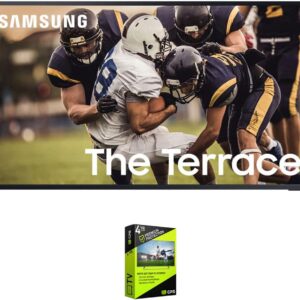 SAMSUNG QN75LST7TA 75" The Terrace QLED 4K UHD HDR Smart TV Bundle with Premium 4 YR CPS Enhanced Protection Pack