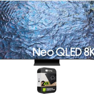 SAMSUNG QN85QN900CFXZA 85 Inch Neo QLED 8K Smart TV 2023 (Renewed) Bundle with 2 YR CPS Enhanced Protection Pack
