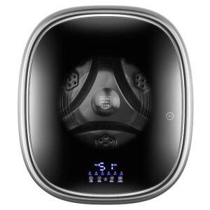 Small Front Drum Smart Underwear Wall Mounted Washing Machine,3kg Portable Automatic Washer And Spin Dryer,Low Noise,With Led Screen,Perfect for Bathroom