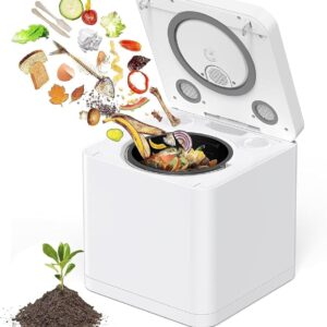 Smart Garbage Kitchen Composter 4L, Electric Odorless Indoor Compost Bin with 4 Modes & Automatic Cleaning