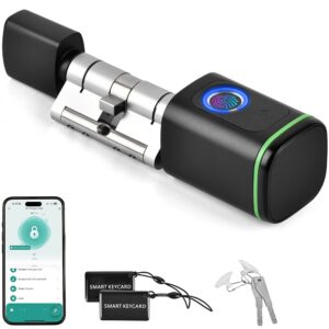 Smart Lock Door Lock Front Door, Pin Code Electric Door Lock with App