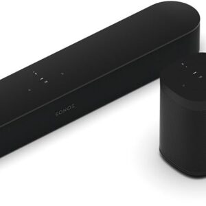 Sonos Beam WLAN Soundbar Speaker, Home Cinema Set