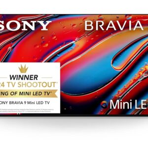 Sony 85 Inch Mini LED QLED 4K Ultra HD TV BRAVIA 9 Smart Google TV with Dolby Vision HDR and Exclusive Features for PlayStation 5 (K-85XR90), 2024 Model
