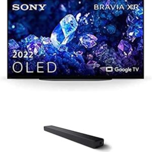Sony BRAVIA XR-42A90K OLED 4K HDR Google TV HT-A3000 3.1 Channel Dolby Atmos Soundbar, Black