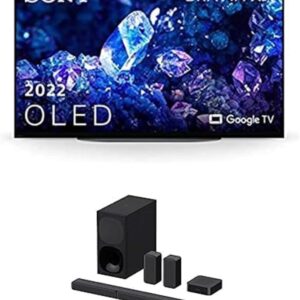 Sony BRAVIA XR-42A90K OLED 4K HDR Google TV HT-S40R 5.1 Channel Soundbar, Black