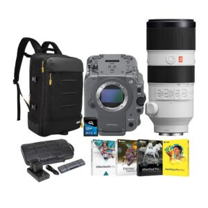 Sony FX6 Full-Frame Cinema Camera with 70-200mm f/2.8 GM OSS Lens Bundle