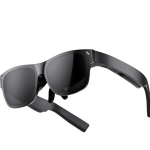 TCL NXTWEAR S Windows Augmented Reality Glasses, Video Glasses, Smart Glass, 16:9 Micro OLED Display, FOV 45°, 60Hz, Connection via USB-C, Android, Grey