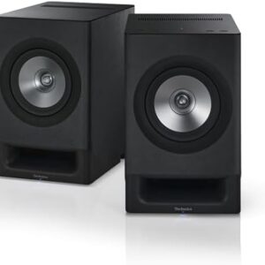 Technics SC-CX700 HiFi Wireless Speaker, Bluetooth, AirPlay 2: Black