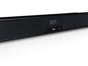 Teufel Cinebar Lux Surround 5.0 Set - Soundbar with Wireless Active Rear Speaker, Dolby Audio, Wi-Fi, Bluetooth, Multiroom, 4K Pass-Through, Dynamore 3D, HDMI 3D ARC CEC - Black
