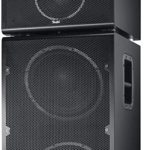 Teufel Power HiFi Modular Bluetooth Speaker System, DJ Sound System, 440 W, Extensive Connections, 2 Subwoofers, Concert Experience in the Living Room - Black