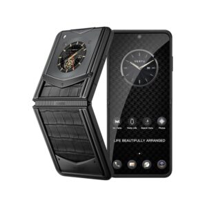 VERTU IRONFLIP Alligator Skin Flip Cell Phone, Unlocked Android 5G Smartphone, Foldable Design, One-Hand Control, 50MP Camera, 12G+512G, Dual SIM, 6.9" 120Hz OLED, 65W Fast...