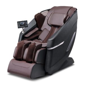 VEVOR Massage Chair with Flexible SL Rail, 3D Full Body Shiatsu Massager, Weightlessness, 10 to 18 Automatic Modes, Heating, Bluetooth Speaker, Air Cushion and Touchscreen 160 kg