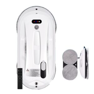 Window Cleaner Robot Window Cleaning Robot Water Spray Window Cleaner Robot Vacuum Cleaner Window Glass Cleaning Robot Electric Window Cleaner for Outdoor/Indoor Windows Table...