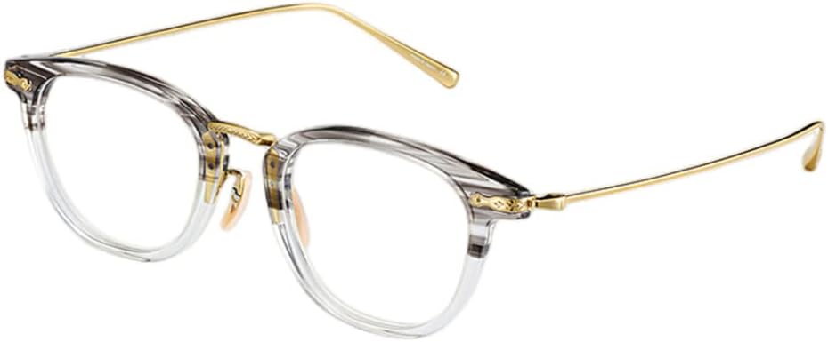 XXGJOALD 2025 Sunglasses Titanium Glasses Frame Men Vintage Retro Round Eyeglasses Women Spectacle Eyewear